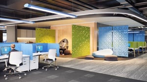 Office interior designed and furnished by JPA Workspaces